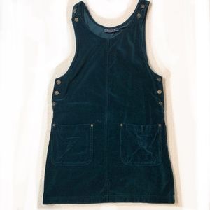 S.P.I.C.E. Velvet Overall Dress
